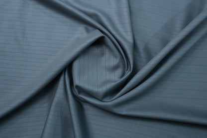 D&J 6648 GREY STRIPS SUITING