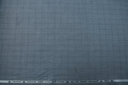 ABSOLUTO GREY CHECKS SUITING
