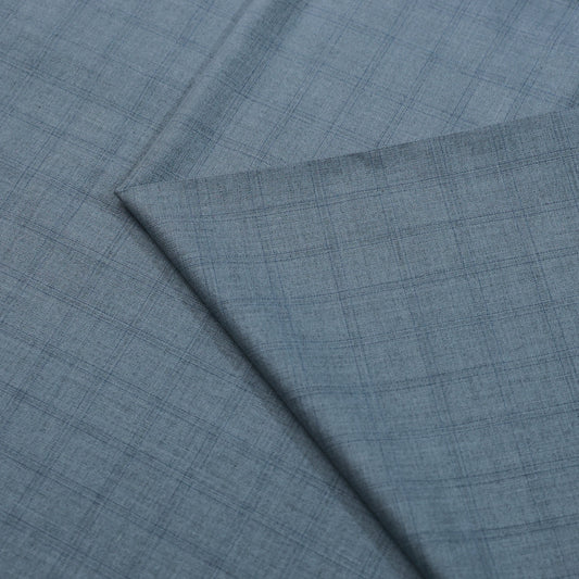 ABSOLUTO GREY CHECKS SUITING