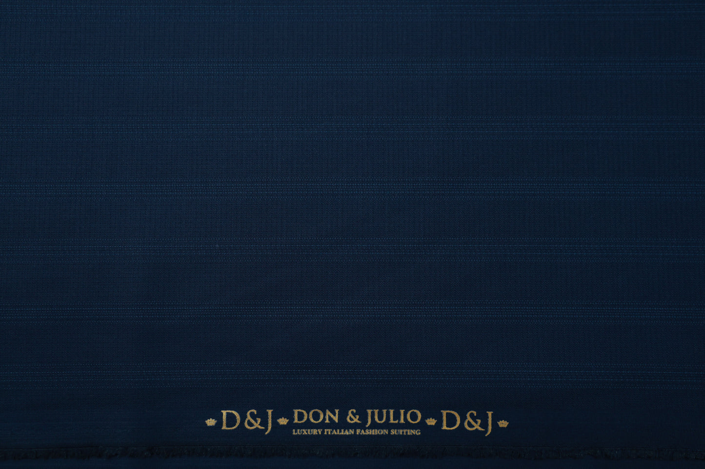 D&J TEXTURE STRIPS BLUE SUITING