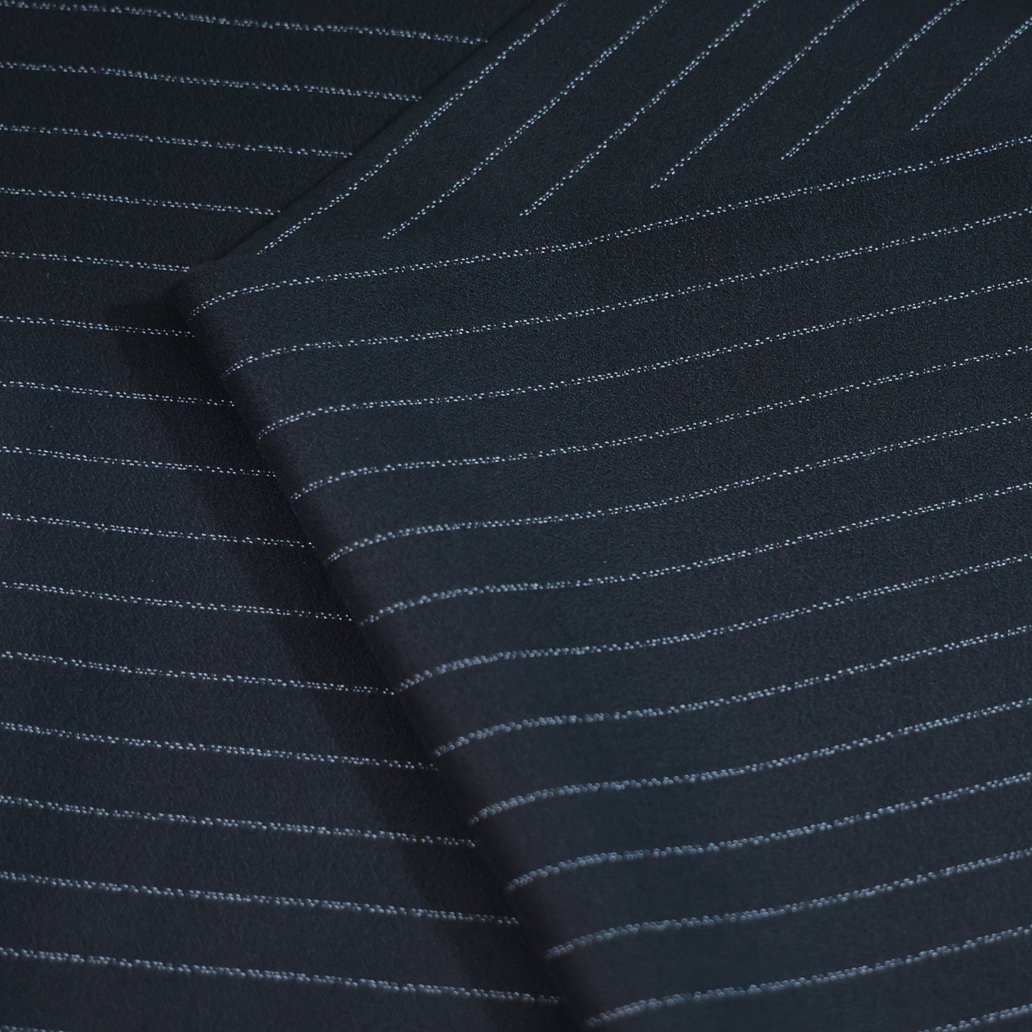 ITALIAN CHANNEL BLACK STRIPES SUITING