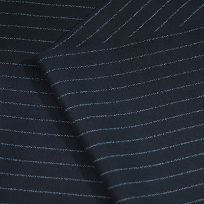 ITALIAN CHANNEL BLACK STRIPES SUITING