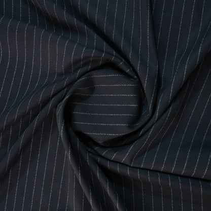 ITALIAN CHANNEL BLACK STRIPES SUITING