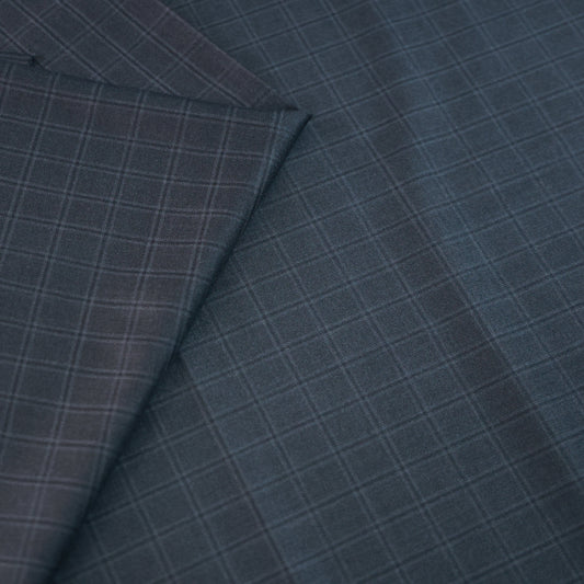ABSOLUTO 426431 GREY CHECKS SUITING