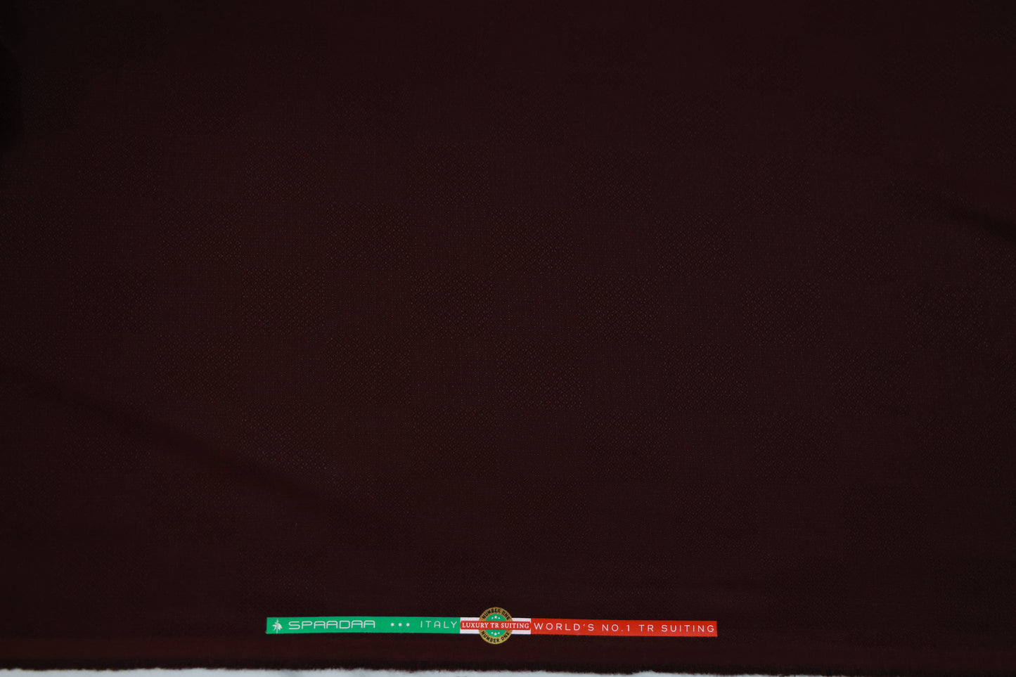 ITALIAN CHANNEL TEXTURE MEHROON SUITING
