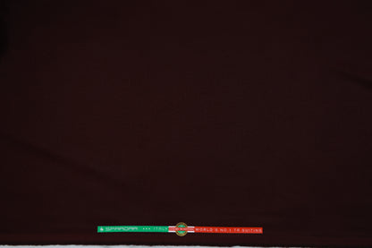 ITALIAN CHANNEL TEXTURE MEHROON SUITING