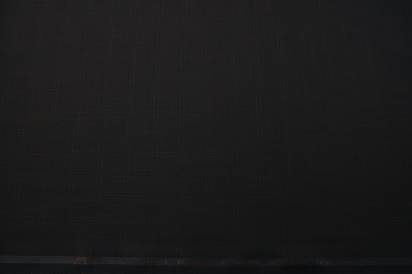 FERRICIO DEITLO TEXTURE CHECKS BROWN SUITING