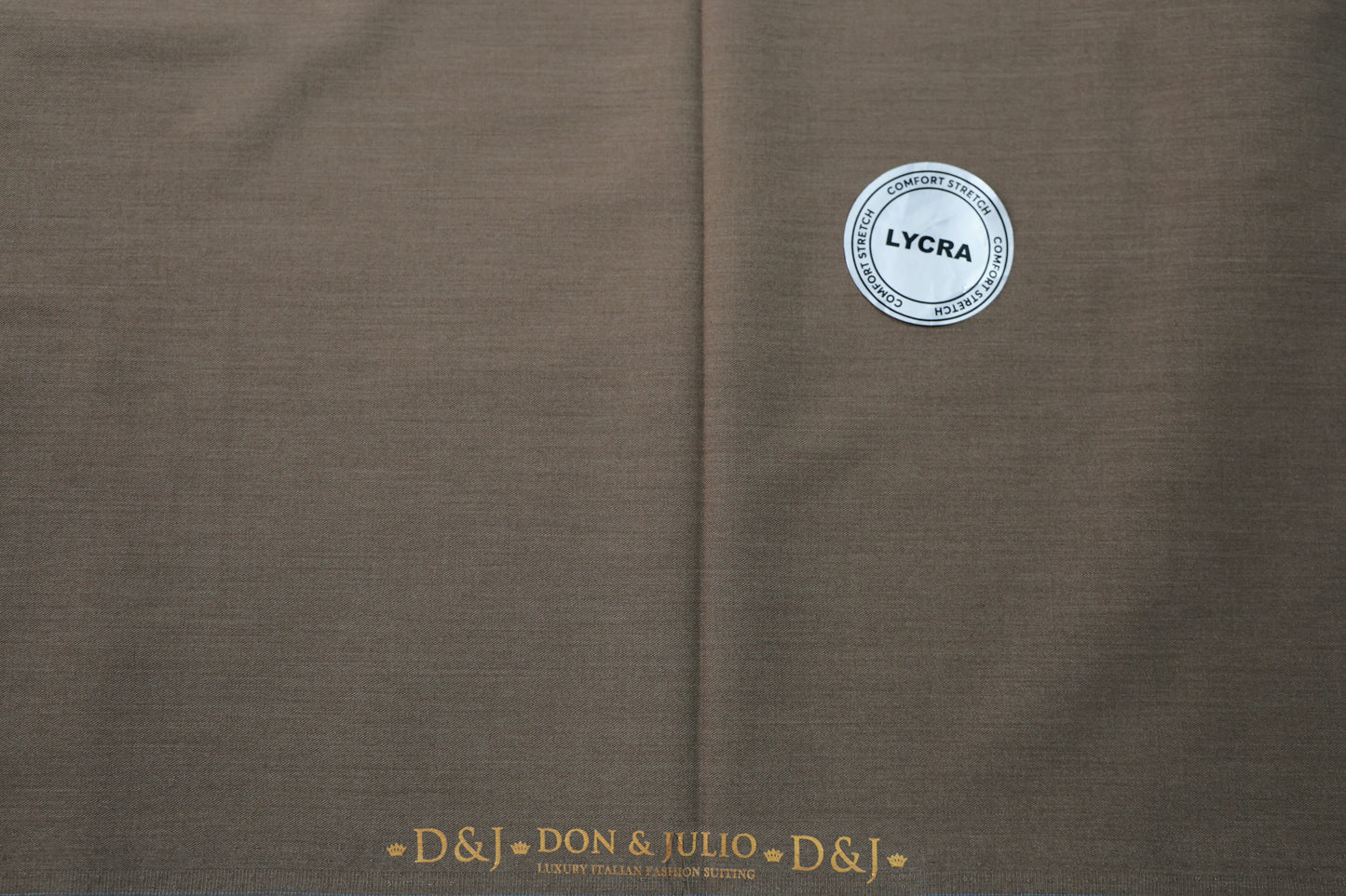 D&J FLEXI TECH BEIGE STRETCHABLE SUITING