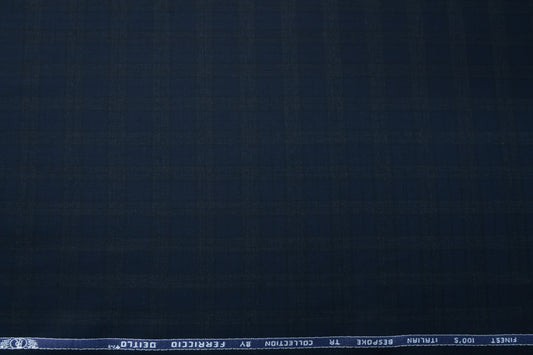 FERRICIO ITALITO BLUE CHECKS SUITING