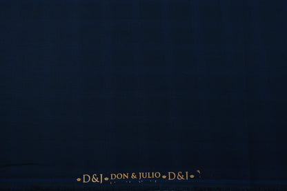 D&J BLUE CHECKS SUITING