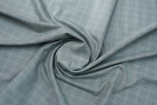 D&J 6639 GREY CHECKS SUITING