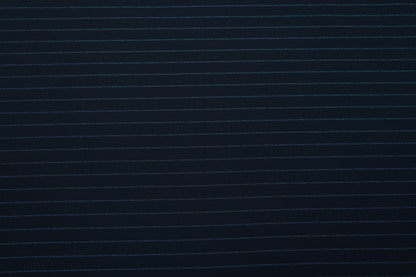 ITALIAN CHANNEL TEXTURE BLACK STRIPS SUITING