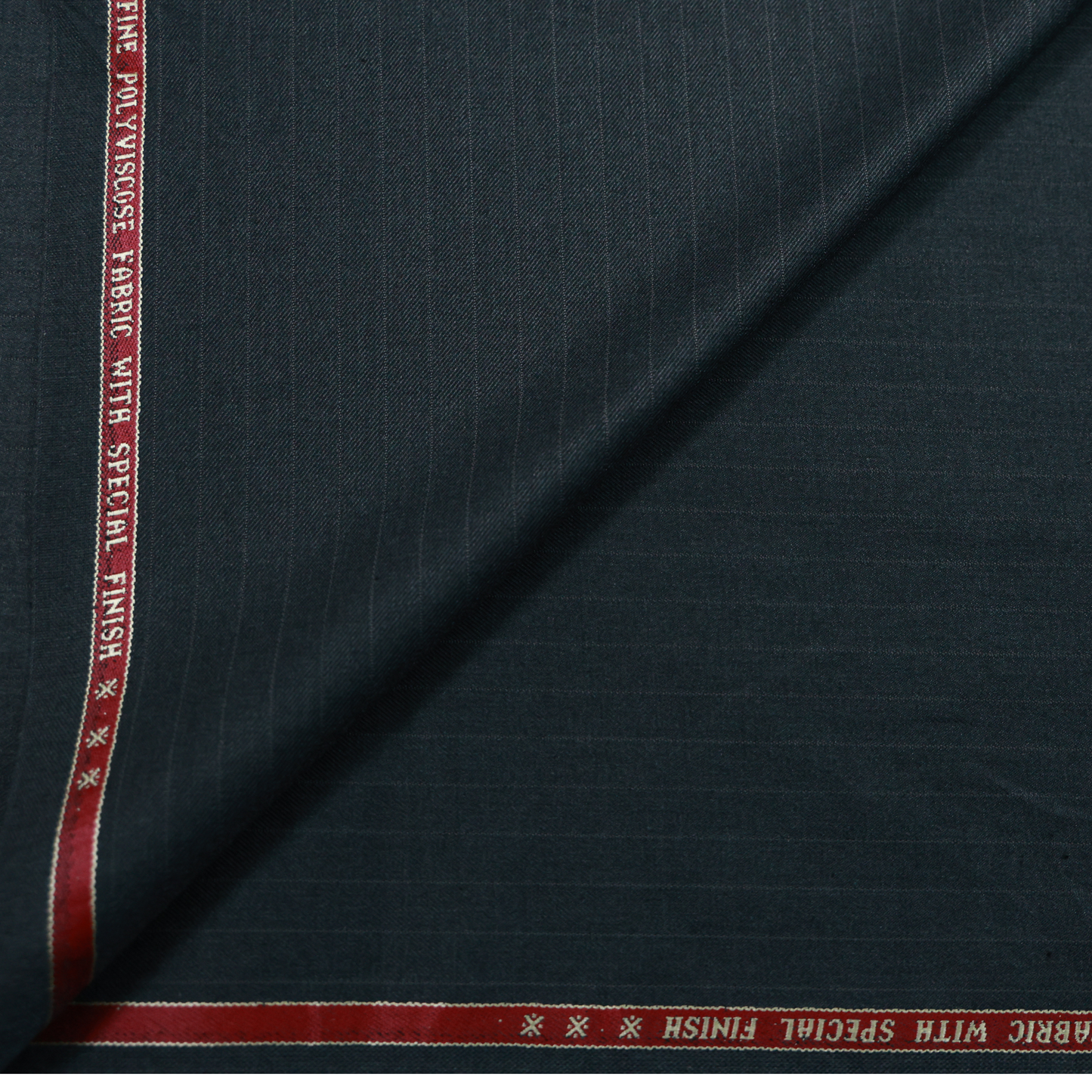RAYMOND STERLING GREY STRIPS SUITING