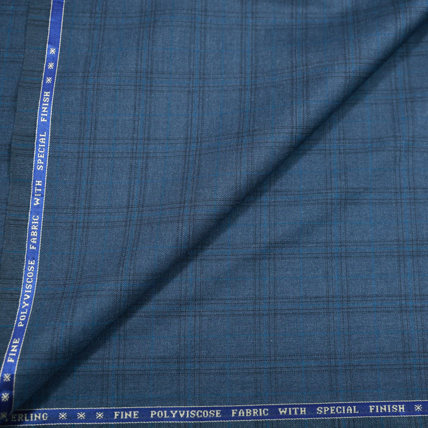 RAYMOND STERLING GREY CHECKS SUITING