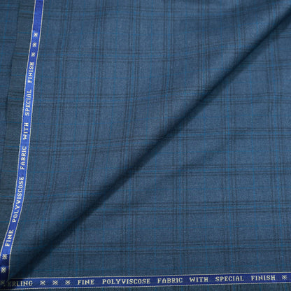 RAYMOND STERLING GREY CHECKS SUITING