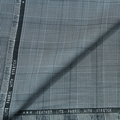 RAYMOND NEU CLASSIC GREY CHECKS SUITING