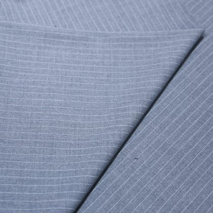ABSOLUTO GREY STRIPED SUITING