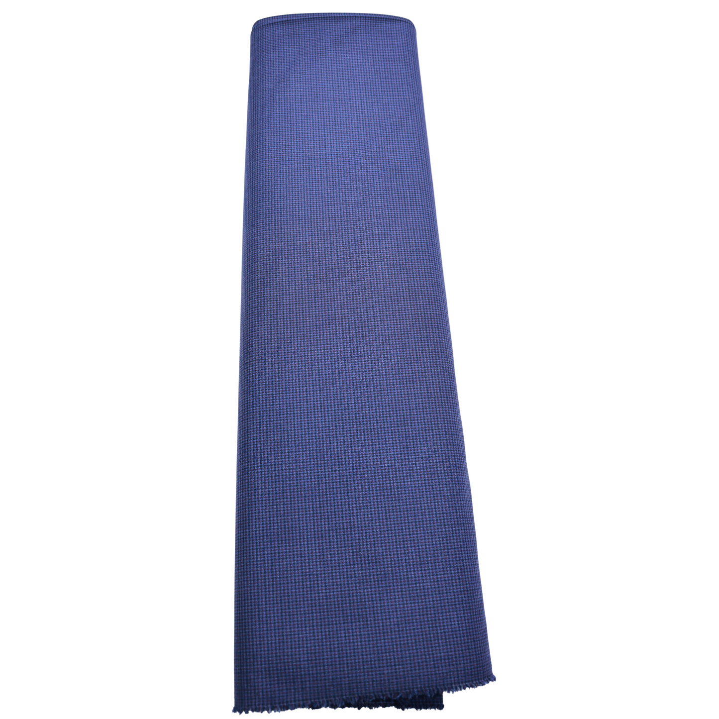 D&J BLUE TEXTURE CHECKS SUITING