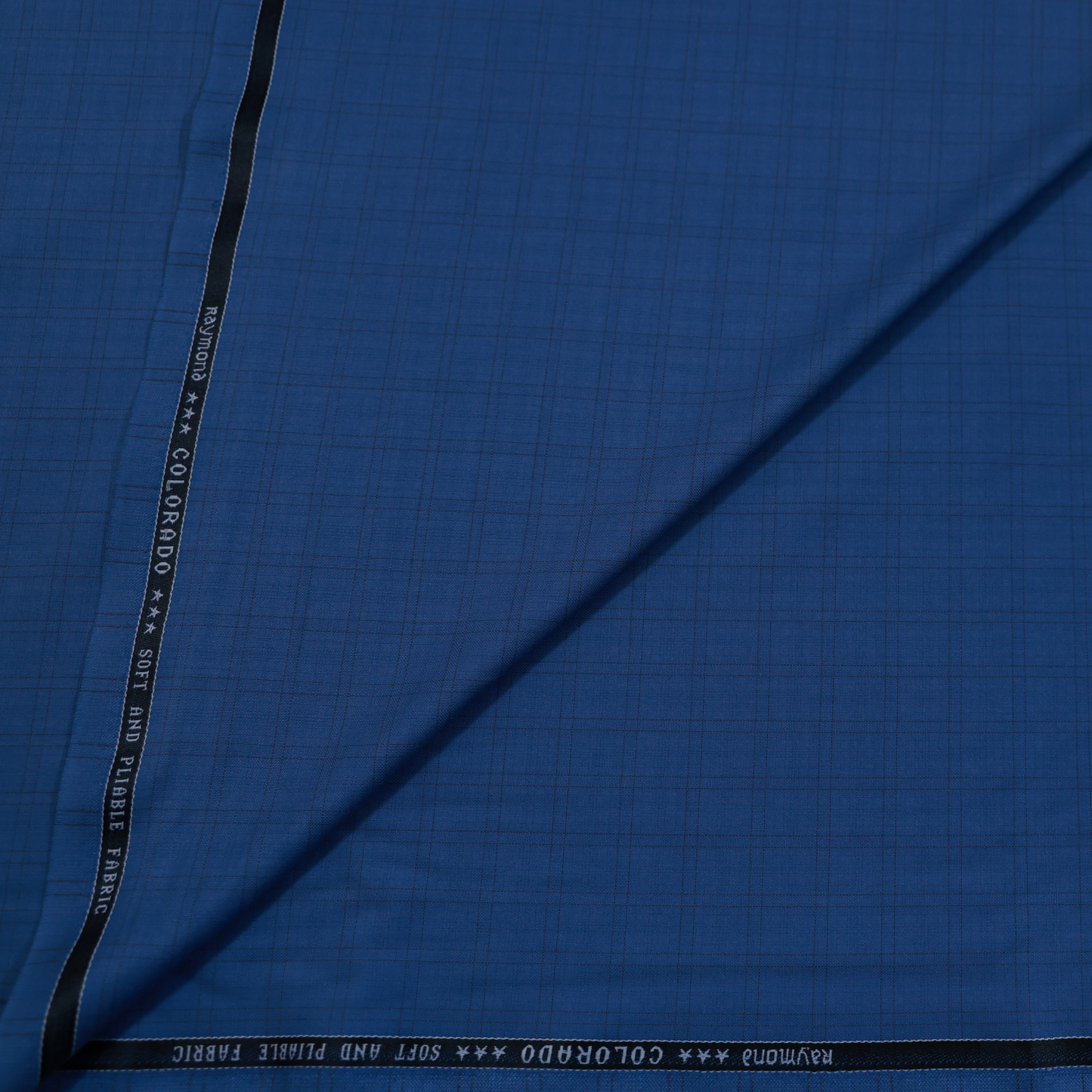 RAYMOND COLORADO SKY BLUE CHECKS SUITING