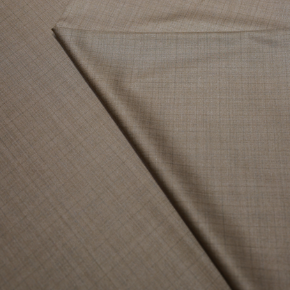 ABSOLUTO BROWN CHECKS SUITING