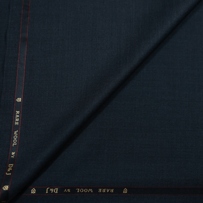 WOOL BLENDED DARK GREY SUITING