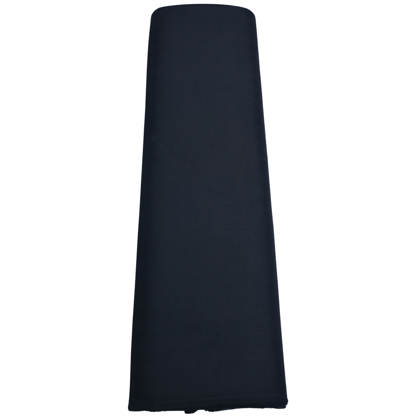 D&J LYCRA BLACK HERRINGBONE SUITING