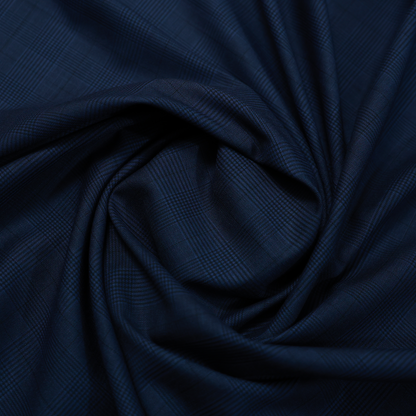 RAYMOND NEU CLASSIC BLUE CHECKS SUITING