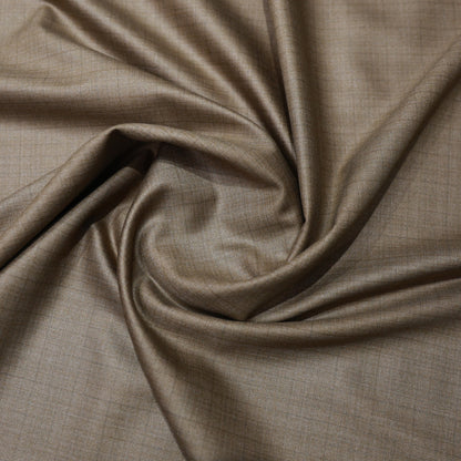 ABSOLUTO BROWN CHECKS SUITING