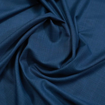 RAYMOND STERLING BLUE CHECKS SUITING