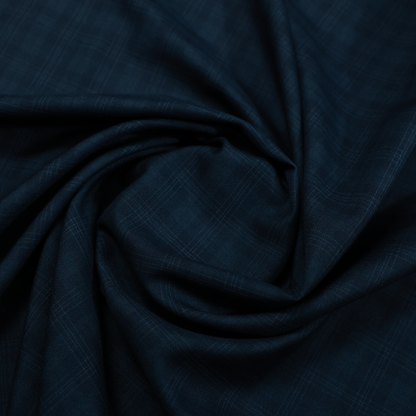 RAYMOND OSTELO BLUE CHECKS SUITING