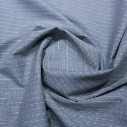 ABSOLUTO GREY STRIPED SUITING