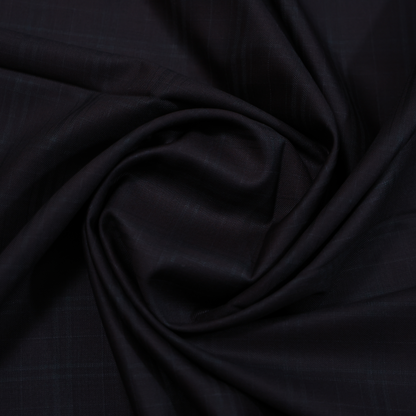 J HAMPSTEAD WOOL BLENDED WINE CHECKS SUITING