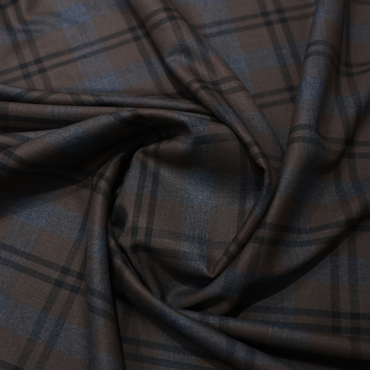 D&J BROWN BURBERRY CHECKS SUITING