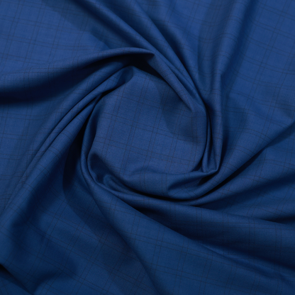 RAYMOND COLORADO SKY BLUE CHECKS SUITING